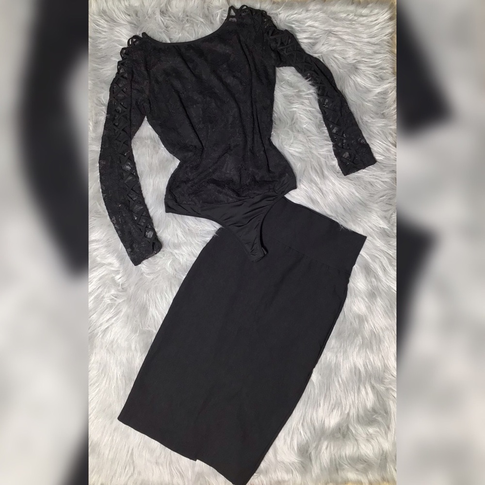 Black bodysuit